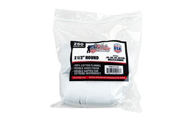 PRO-SHOT PATCH .45-.58CAL 2 1/2" 250