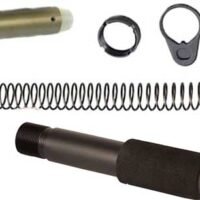 J&E PISTOL BUFFER TUBE COMBO - KIT BLACK
