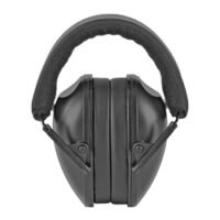 RADIANS X-SM CMPCT LOWSET EARMUFF BK
