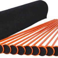GSS MEDIUM RIFLE ROD KIT 20ORG - RIFLE RODS .22 CAL 19"X30"