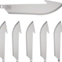 OUTDOOR EDGE 2.2" DROP POINT - BLADE PACK 6 SS BLADES