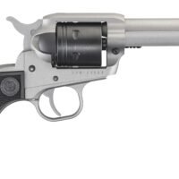 RUGER WRANGLER 22LR SLVR/SY 4.6" 6SH