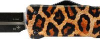 TEMPLAR KNIFE SMALL OTF ALUM - LEOPARD 2.75" BLACK DAGGER