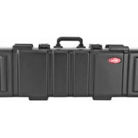 SKB DOUBLE RIFLE CASE W/WHLS 22LBS