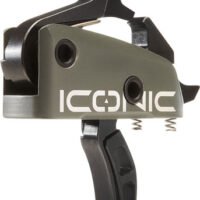RISE TRIGGER ICONIC GREEN - 2-STAGE 1.25/1.75 AR-15 W/PINS
