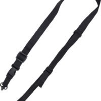TAC SHIELD SLING 2N1 WARRIOR - QD PUSH BUTTON SWIVEL BLACK