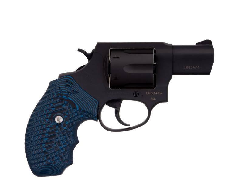 TAURUS 856 38SP BLK/VZ BLUE CYC 2" FS