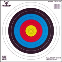30-06 OUTDOORS PAPER TARGET - ARCHERY 10-RING 17"X17" 100CT
