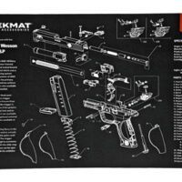 TEKMAT PISTOL MAT S&W M&P BLK