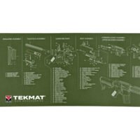 TEKMAT RIFLE MAT AR15 OD GREEN