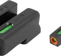 TRUGLO SIGHT SET 1911 260/450 - TFX PRO GREEN/ORANGE OUTLINE