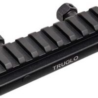 TRUGLO PICATINNY RISER MOUNT BLACK