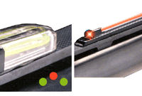 TRUGLO SIGHT SET GOBBLE-DOT - FOR ALL VENT RIBS RED/GREEN