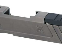 TRUE PRECISION SLIDE W/RMS CUT - & PLATE STEALTH GREY FOR G43