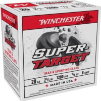 WINCHESTER TARGET 20GA 2.75" - 7/8OZ #8 250RD CASE