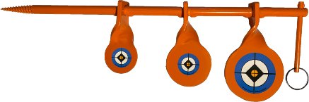 DO-ALL STEEL TARGET TRIPLE - TREE SPINNER .22