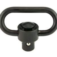 UTG BUTTON QD SLING SWIVEL 1.38" BLK
