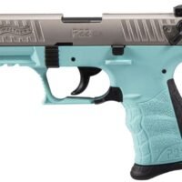 WALTHER ARMS P22 22LR NKL/ANGEL BLUE 3.4 CA