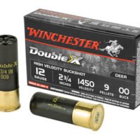 WIN DBL X HV 12GA 2.75" 00BK 9P 5/