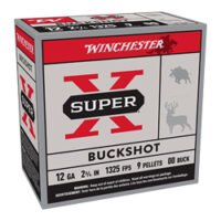 WIN SUPER-X 12GA 2.75" 00BUCK 25/250