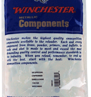 WINCHESTER UNPRIMED CASES - 38 SPECIAL 100 PACK 20PK/CS