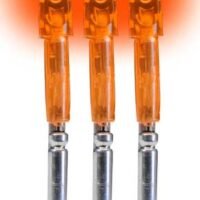 LUMENOK LIGHTED NOCK - X-SERIES HD ORANGE 3PK