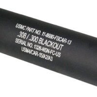 GUNTEC AR10 SLIP OVER FAKE - SUPPRESSOR BLACK