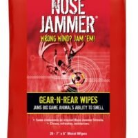 NOSE JAMMER GEAR AND REAR - WIPES 7"x6" 20 WIPES PER PACK