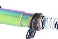 GUNTEC AR15 PISTOL BUFFER TUBE - KIT RAINBOW PVD COATED