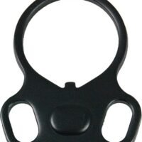 GUNTEC AR15 SINGLE POINT SLING - ADAPTER AMBI BLACK