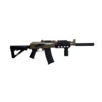 ZPAP85 AK Rifle | 5.56x45 | Quad rail | Top rail | CTR Stock | Muzzle Extension | FDE Cerakote