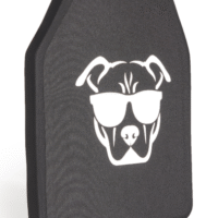Guard Dog Tactical Level llla Ultralight 10X12 Ceramic Plate | 1 Lb/Per - Black