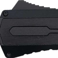 Zastava A7 OTF Knife - Tactical Black Wood | S35VN Spear Point Blade