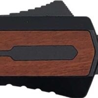 Zastava A7 OTF Knife - American Walnut Wood | S35VN Dagger Blade