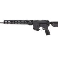 Bushmaster Bravo Zulu-CA AR15 Rifle - Black | 5.56NATO | 16" Barrel | 14" BFI Free Float M-LOK Rail | THRIL Buttstock, Pistol Grip & Mag | Snake Charmer Muzzle Brake | DM2S 2 Stage Trigger | Fixed 10rd Mag | CA Compliant