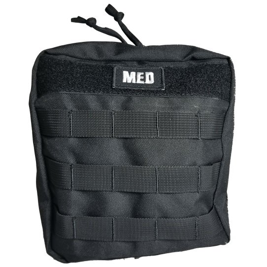 Elite First Aid GP Individual First Aid Kit (IFAK) - Black