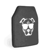 Guard Dog Tactical Level IV 10X12 Ceramic Plate | 6.5 Lbs/Per - Black