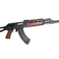Zastava ZPAPM70 AK-47 Rifle BULGED TRUNNION 1.5MM RECEIVER - Blood Red Handguard | 7.62x39 | 16.3" Chrome Lined Barrel | Folding Triangle Stock