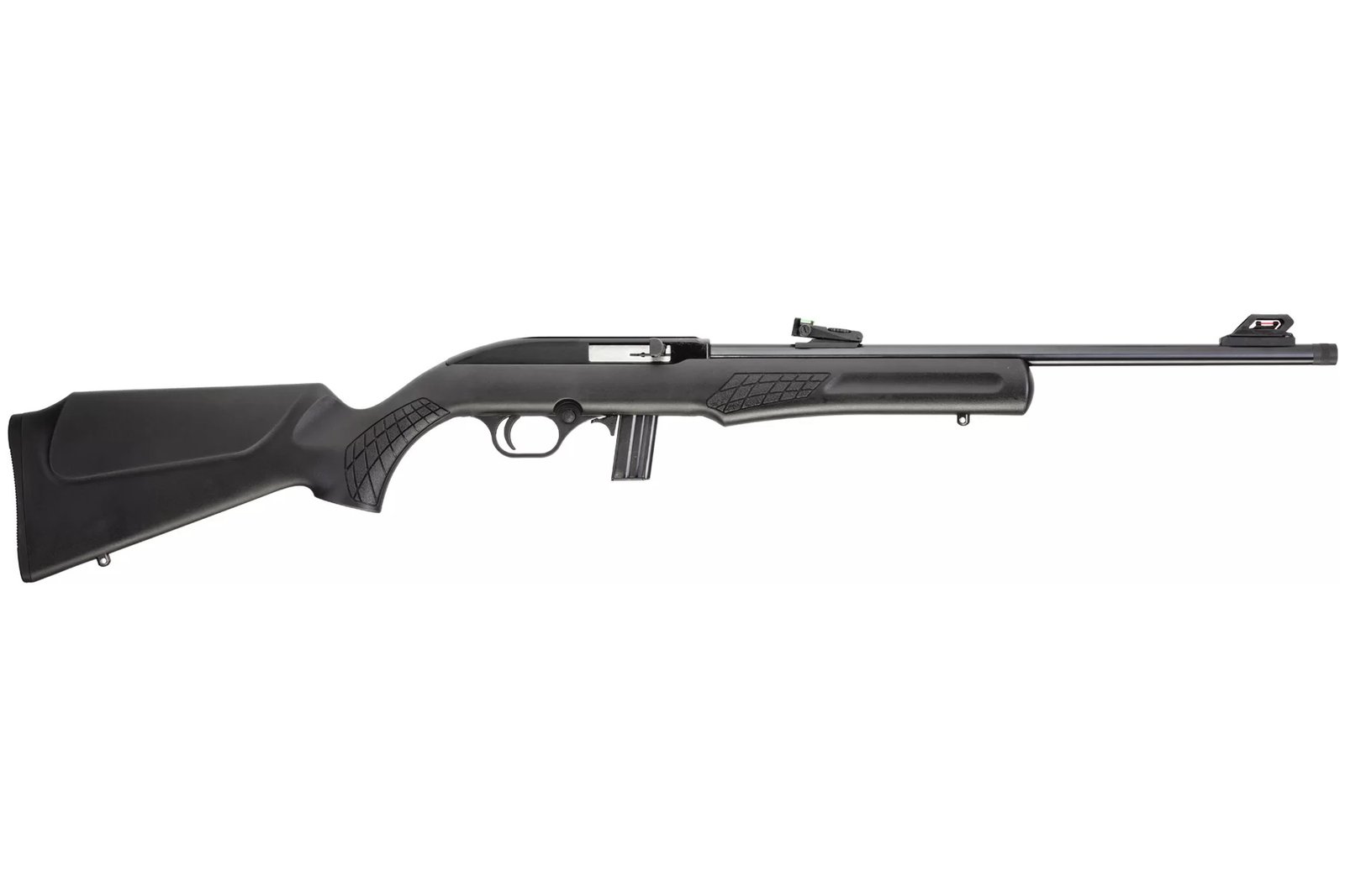 Rossi Semi-Auto Rimfire Rifle - Black | .22 LR | 18" Threaded Barrel | 10rd | Polymer Stock