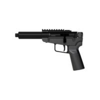 Dark Mountain Arms STOWAWAY Single-Shot Pistol - Black | 9mm | 5" Threaded Barrel | Optic Ready