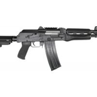 Zastava ZPAP85 Alpha AK-47 Pistol - Stained Wood Handguard | 5.56NATO | 10" Barrel | Booster Brake | SBA3 Arm Brace