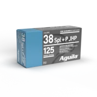 AGUILA 38 SPL JHP 125GR 50RD BOX 10 BXS PER CS