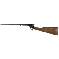 HERITAGE ROUGH RIDER RANCHER 22LR BLK 16" 6RD WOOD ENGRAVED STOCK
