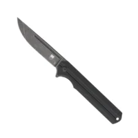 COBRATEC STREAMLINE BLACK G10 FOLDER 3.5" BLD