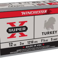 WINCHESTER SUPER X TURKEY 12GA 3" 1-7/8OZ #5 10RD BX 100RD CASE