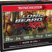 WINCHESTER LONG BEARD XR 20G 3" #5 1.25OZ 10RD 100RD CS