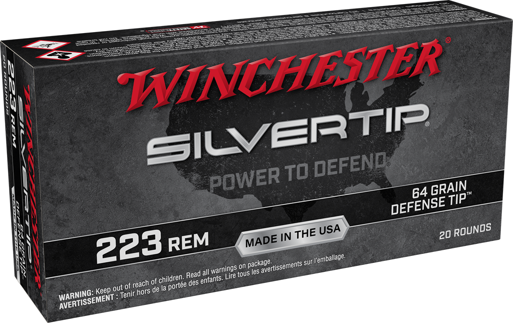 WINCHESTER BALLISTIC SILVERTIP 223 REM 20RD BX 200RD CASE