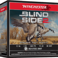 WINCHESTER BLIND SIDE 2 12G 3" BB 1-3/8OZ HV HEX 25RD BX