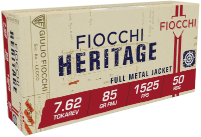 FIOCCHI 762 TOKAREV 85 GR FMJ 50RDBX/1000RD CASE