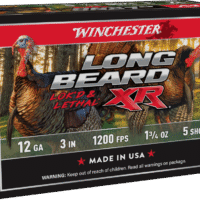 WINCHESTER LONG BEARD XR 12G 3" 1-3/4OZ 5SHT 10RD BX 100RD CASE